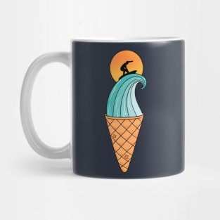 Nature Wave Ice Cream Mug